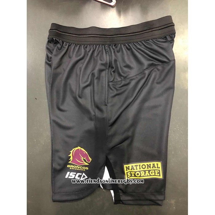 Pantalones Cortos Brisbane Broncos Rugby 2021 Gris